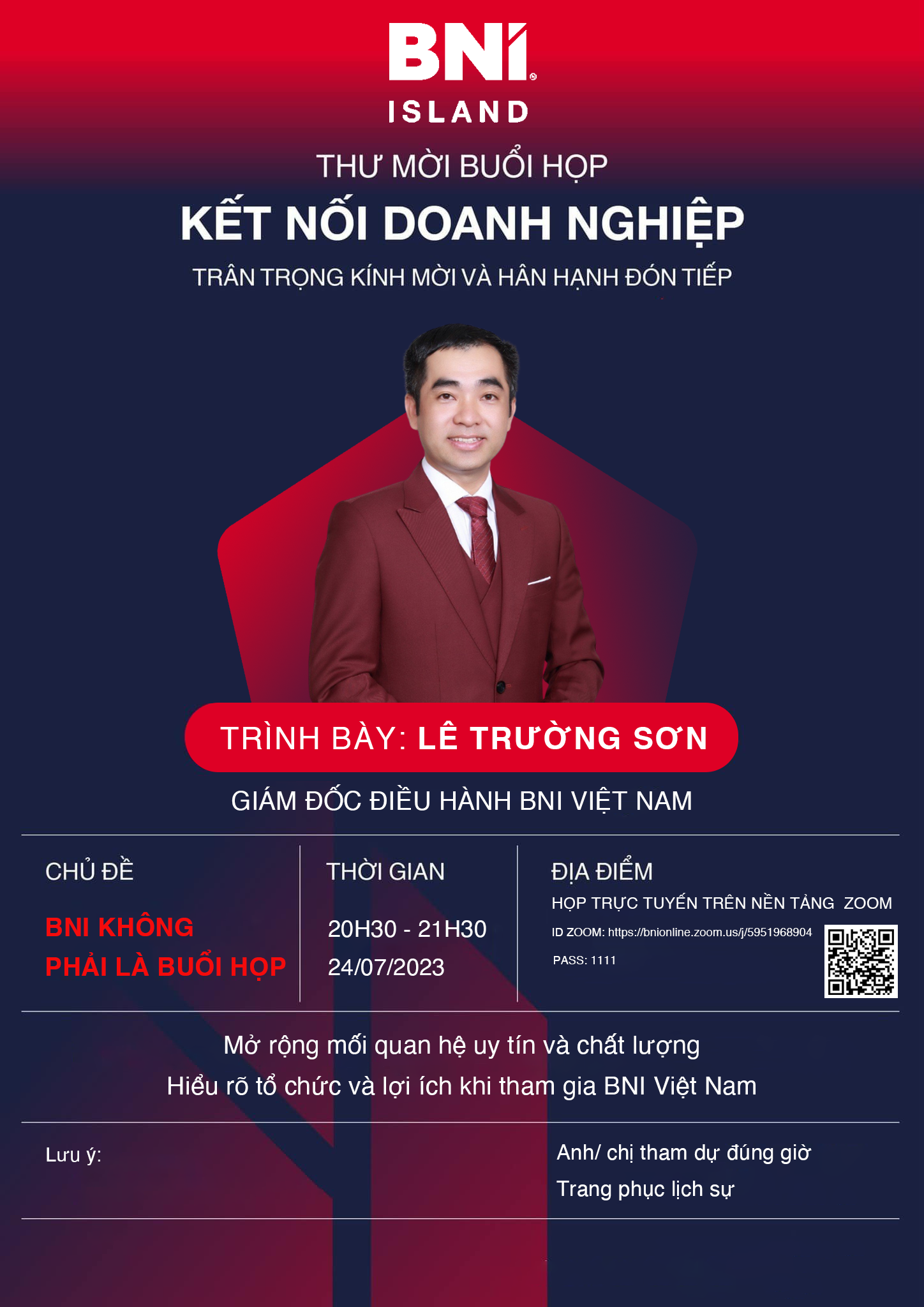 Kết nối Doanh Nghiệp B2-Hiệu quả trong BNI